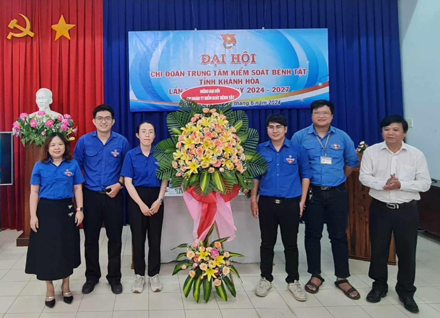 Đại hội Chi đoàn Trung tâm Kiểm soát bệnh tật tỉnh Khánh Hòa, nhiệm kỳ 2024 – 2027